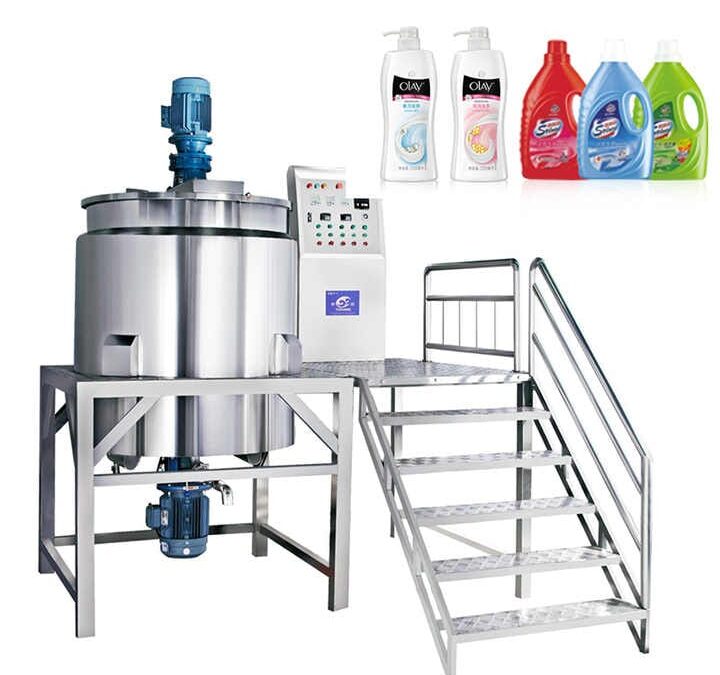 Mesin Mixing Liquid Stainless dalam Proses Pencampuran Produk Cair